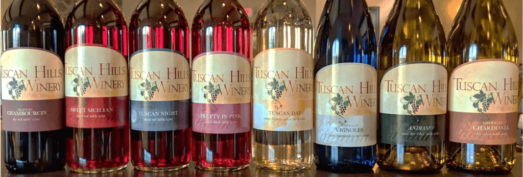 They feature a variety of white and red wines to suit any palate.