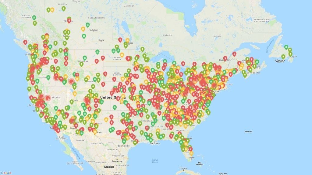 Harvest Hosts allows members in self-contained RVs so stay at over 1,000 locations across North America.