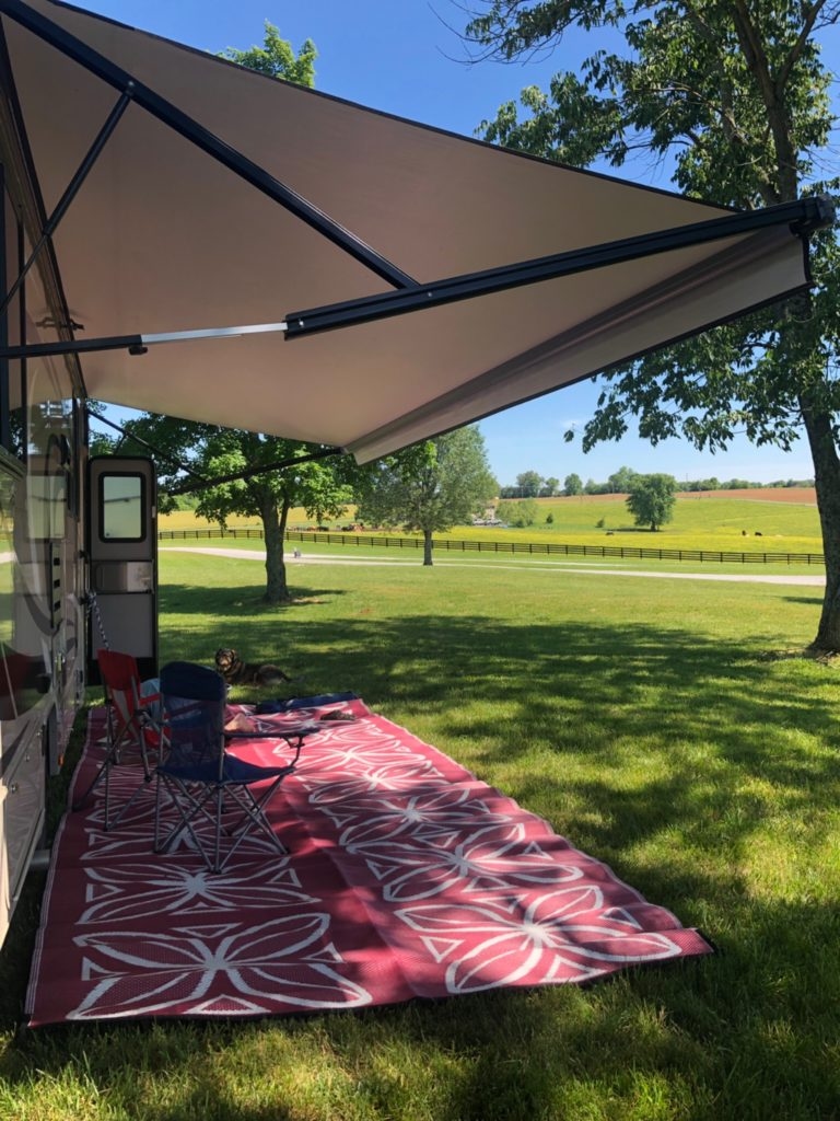 Sunsets on the property are beautiful.