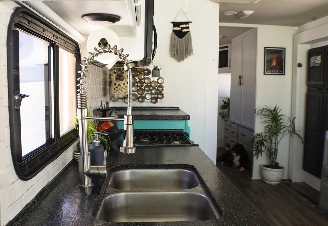 Redoing your kitchen countertops can make a big difference in your overall RV space.