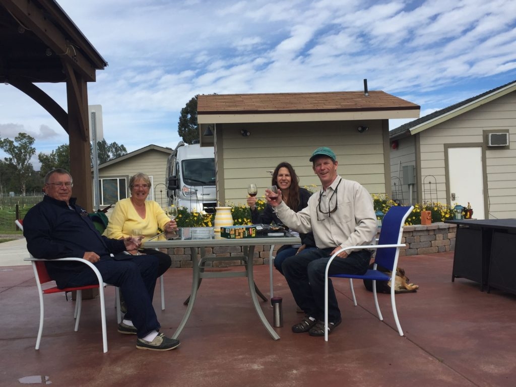 Correcaminos Vineyard is situated on five acres of land in Ramona, California.