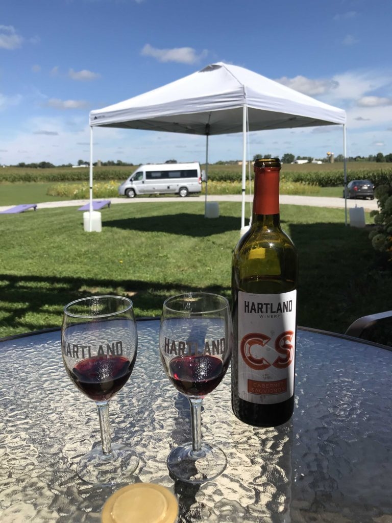 Hartland Winery is an awesome vineyard in Northeastern Indiana.