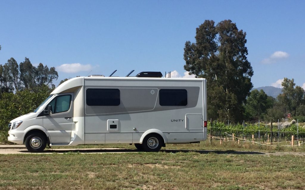 The vineyard became Harvest Hosts in 2018.