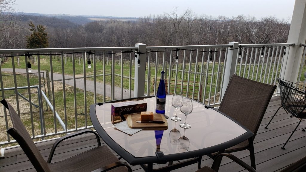 Garvin Heights Vineyard is an awesome Harvest Hosts location in Michigan.