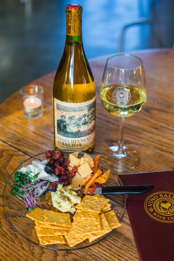 They serve charcuterie and small plates, along with wine, beer, and cocktails.