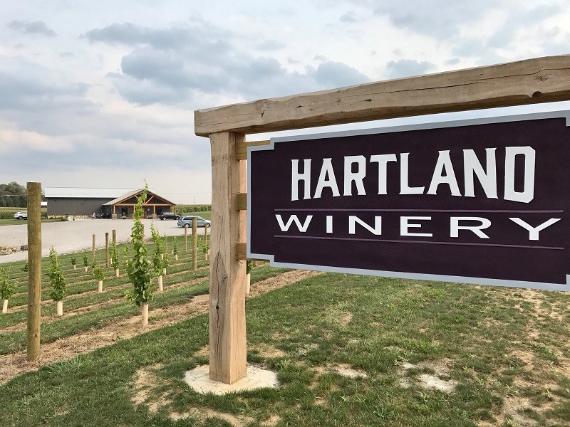 Hartland Winery is an awesome vineyard in Northeastern Indiana.
