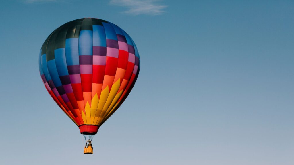 hot air balloon