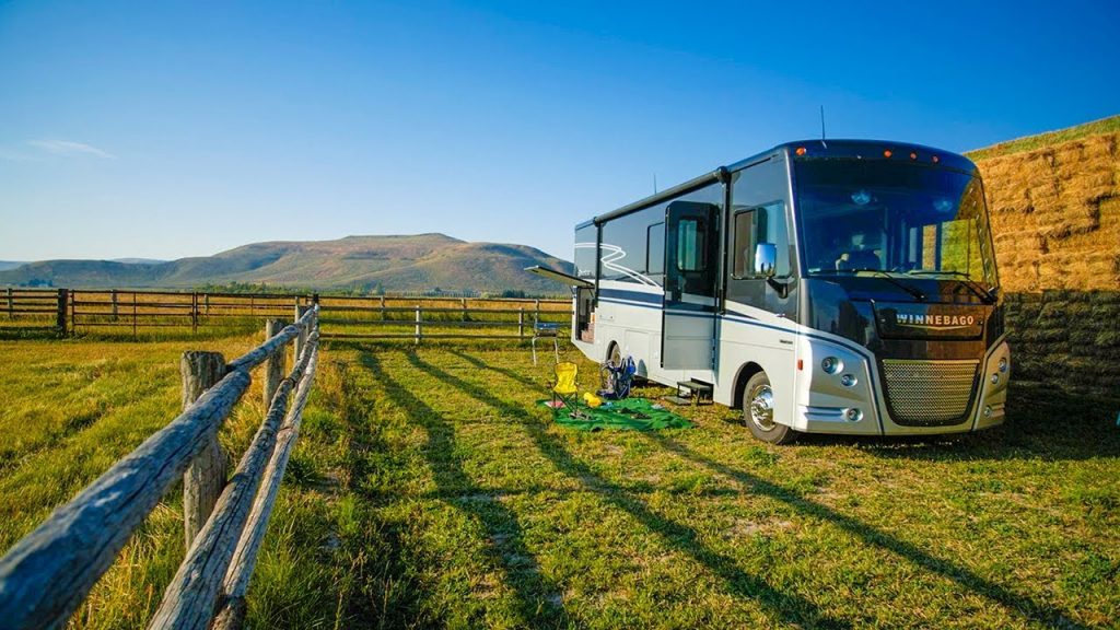 The Pyke family enjoyed camping on a Harvest Hosts farm.
