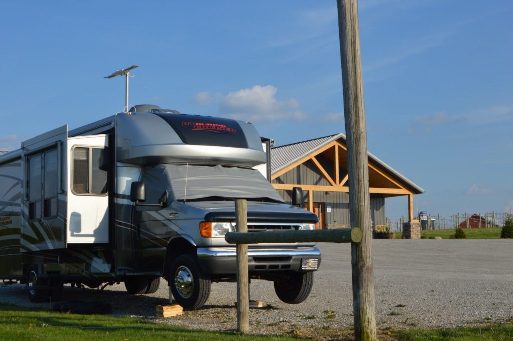 Harvest Hosts members can stay overnight for free.