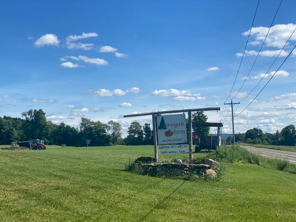 Springside Farm is one of our awesome host locations in upstate New York.