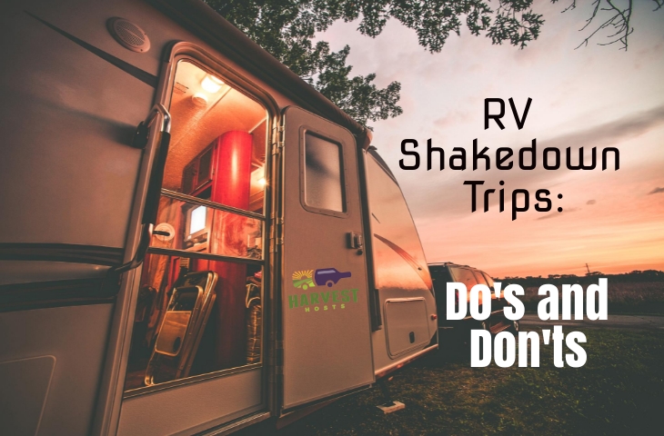 RV Shakedown Trips Do’s and Don’ts