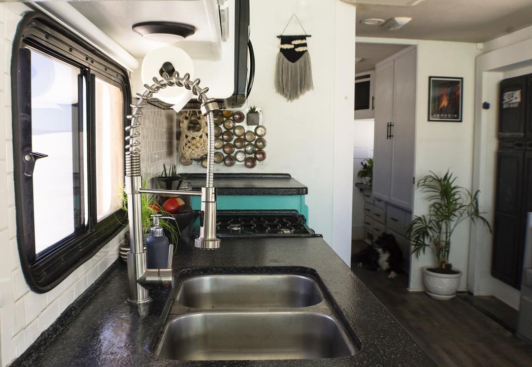 Redoing your kitchen countertops can make a big difference in your overall RV space.