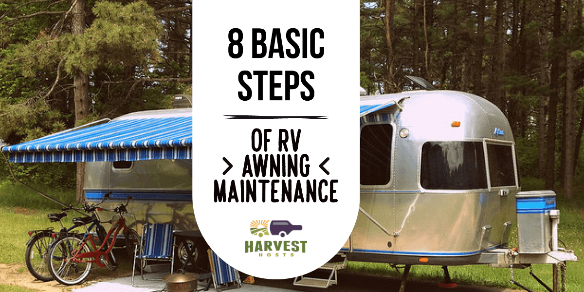8 Basic Steps of RV Awning Maintenance