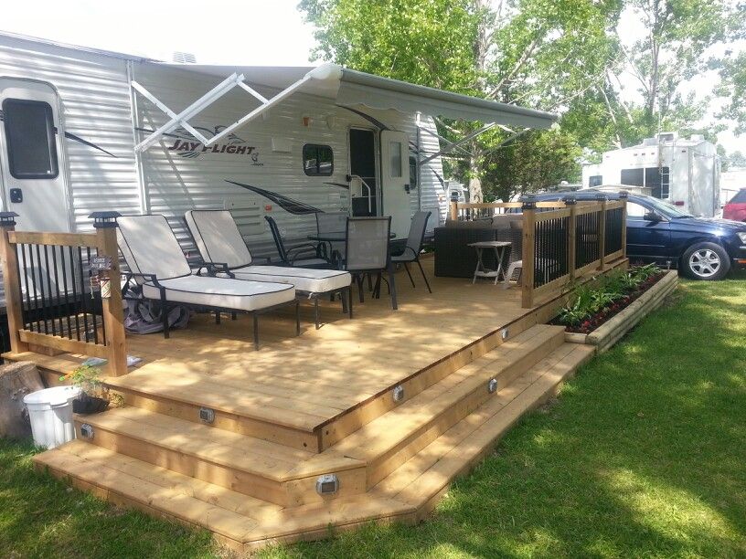 A seasonal campsite is the perfect place to perfect your outdoor set-up.