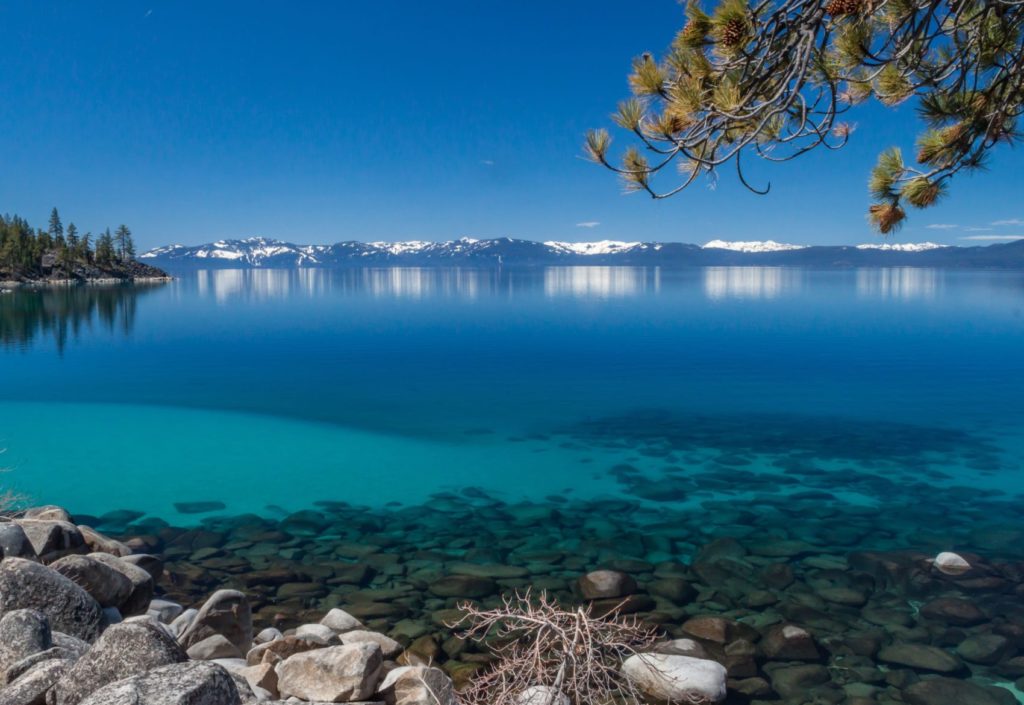 Lake Tahoe in California is one of the most beautiful places you will find.