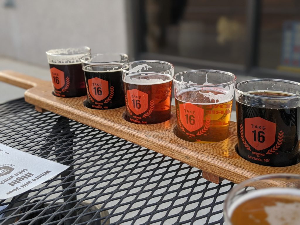 Take 16 Brewing Company is an awesome Harvest Hosts brewery location.