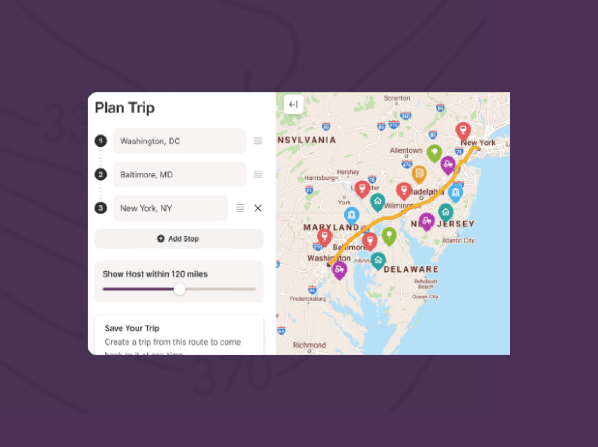 Trip Planning Routes