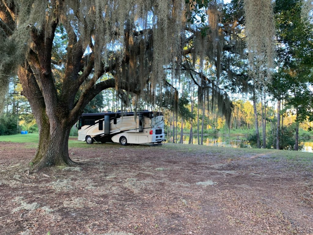 Just outside of Jacksonville, Florida, is an excellent Harvest Hosts location called Eden Gardens.