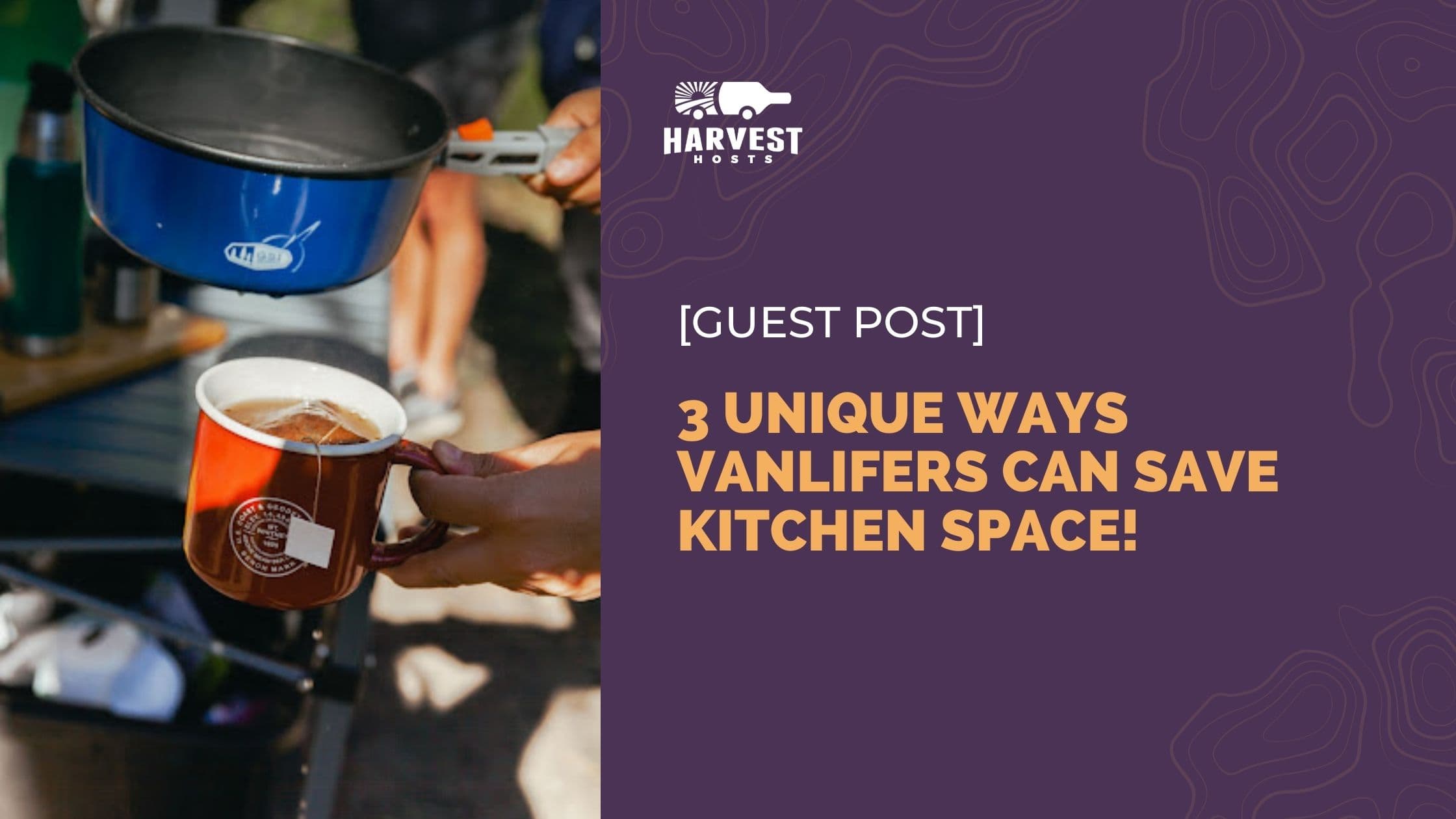 3 Unique Ways Vanlifers Can Save Kitchen Space!