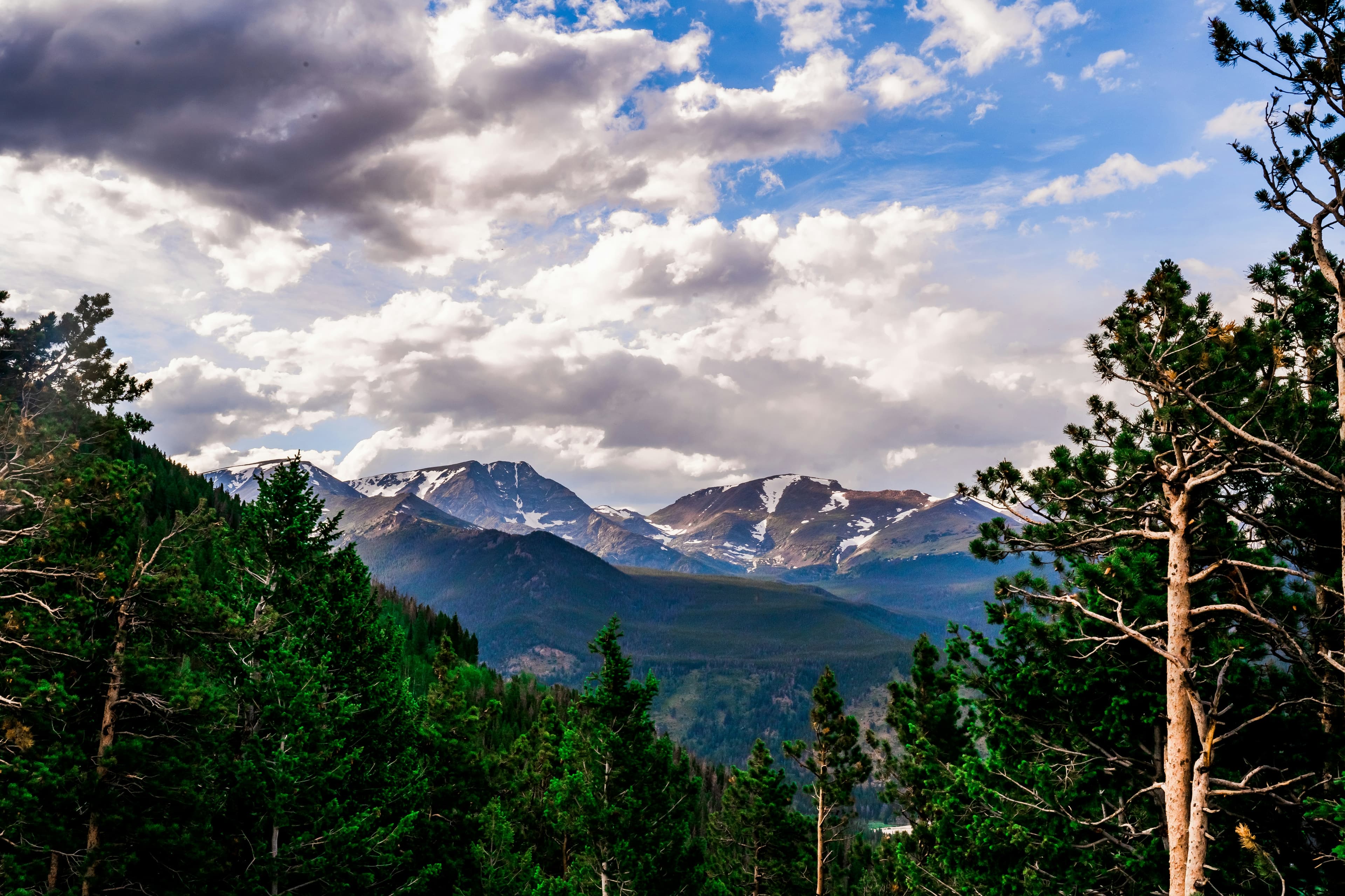 Scenic view of Rocky Mountain landscape