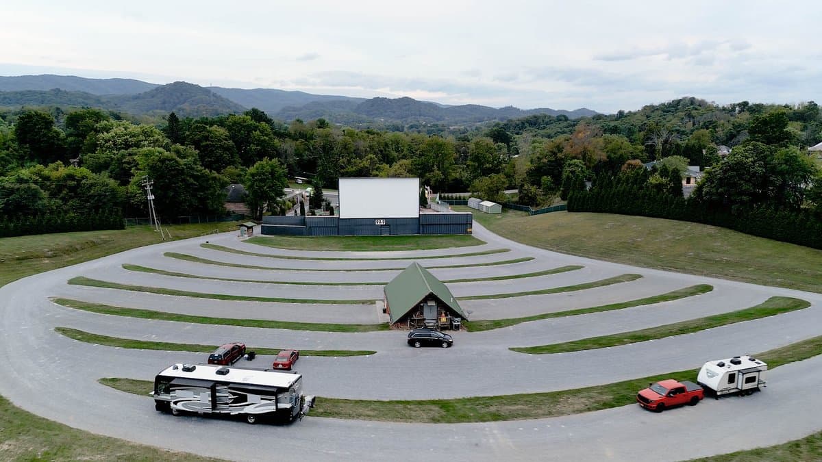 A Cozy and Fun Night at Park Place Drive-In, Marion, VA: A Harvest Hosts Experience