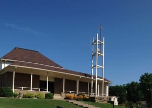 Serene Hilltop Church Retreat