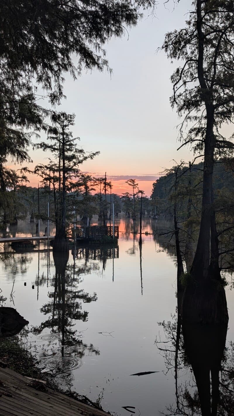 Farm stay at Scenic Bayou Lake Retreat