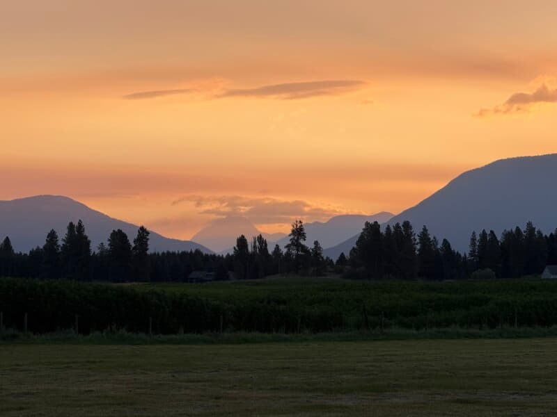 Farm stay at Scenic Montana Mountain RV Campsite