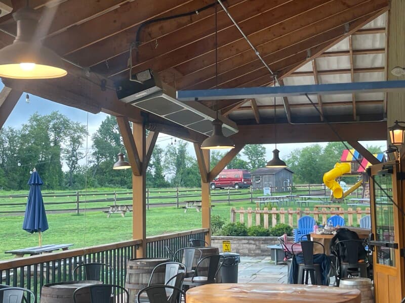 Brewery stay at Bucolic Hop Farm Brewery & Taproom