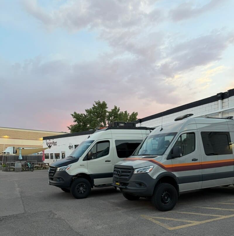 Brewery stay at Quaint Craft Brewery RV Stop