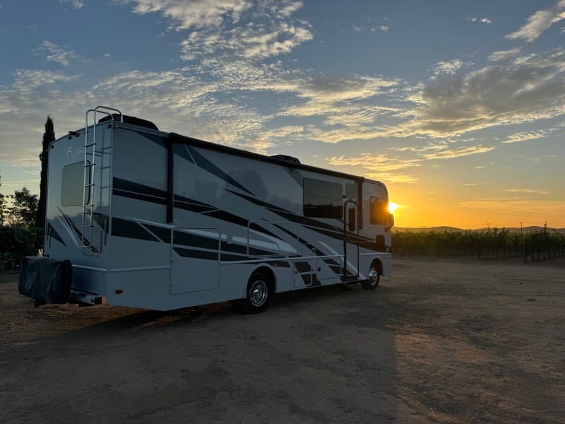 Winery stay at Hilltop Vineyard Camping Retreat