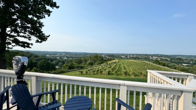 Winery stay at Hilltop Winery & Tavern Experience
