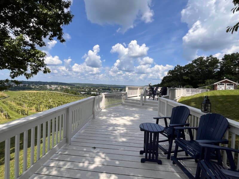 Winery stay at Hilltop Winery & Tavern Experience