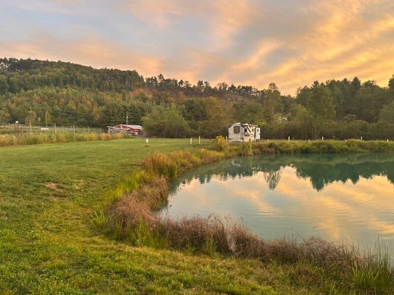 Veteran-Owned Flower Farm & Pond Campground