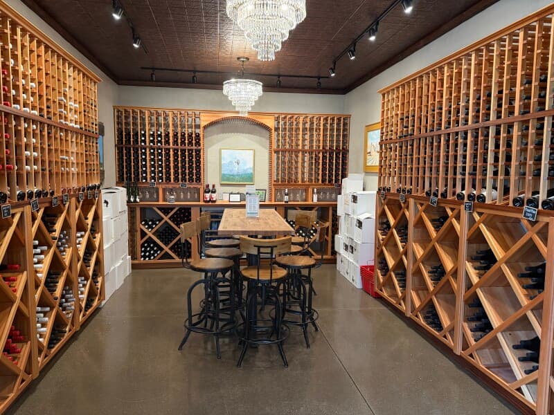 Winery stay at Harvest Hosts Winery