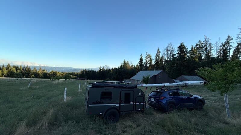 Farm stay at Harvest Hosts Farm