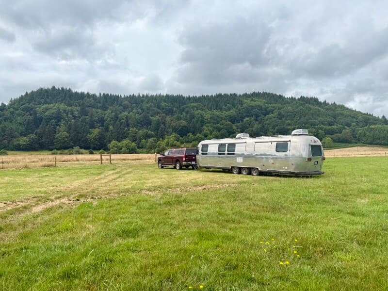 Farm stay at Harvest Hosts Farm