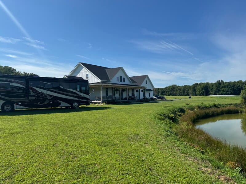 Farm stay at Harvest Hosts Farm