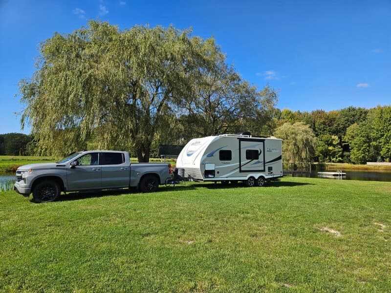 Farm stay at Harvest Hosts Farm