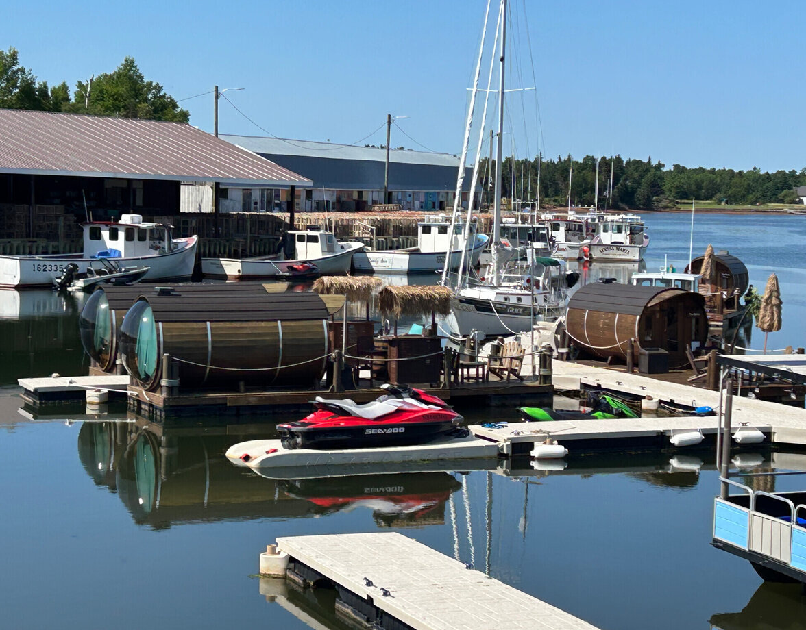 Image of a scenic boating adventure at a Harvest Hosts location